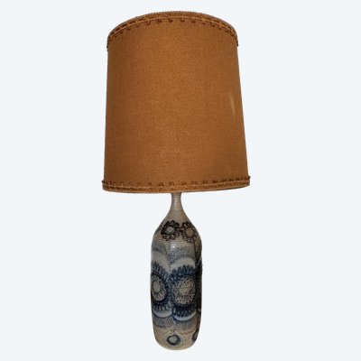 Ceramic lamp base by J.-C. Courjault 1960 Keraluc Quimper