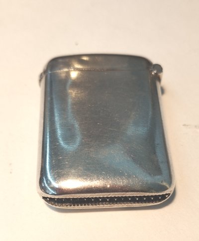 Pyrogen silver match holder XIX