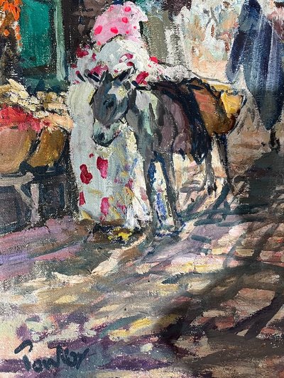the Moroccan souk