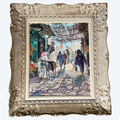 the Moroccan souk