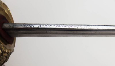 Säbel eines Marineoffiziers