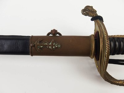 Säbel eines Marineoffiziers