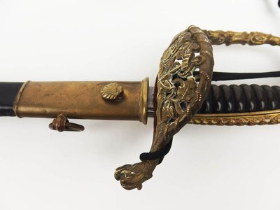 Säbel eines Marineoffiziers