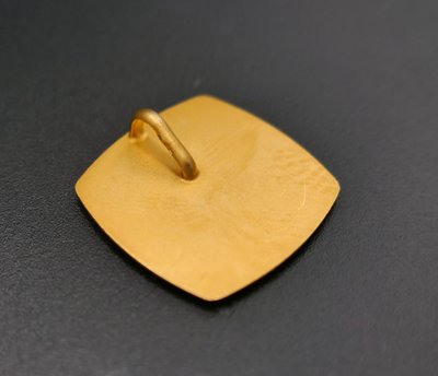 Medaglia d'amore Augis d'epoca, oro 18 carati.