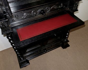 Cabinet of Work and Table Office, Louis XIII style - End of XIXth century