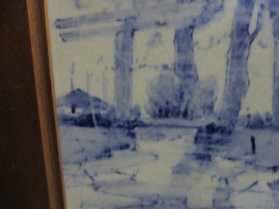 Arbres en bord de rivière par HIRSCHIG Anton.