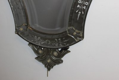 Specchio floreale veneziano 1950 circa