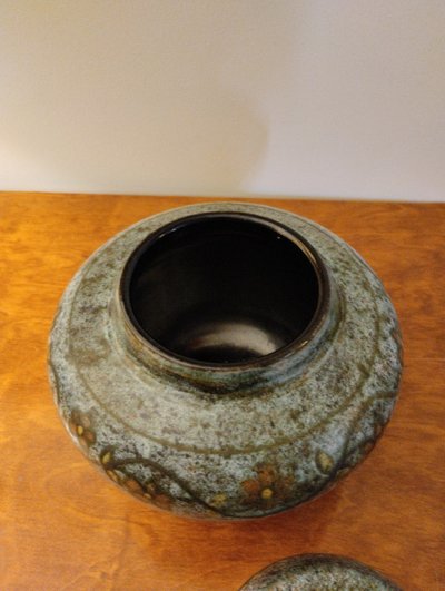 Pot-couvert - Céramique - La Grange Aux Potiers - V. 1950