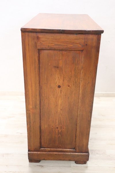 Buffet Rustico in legno di abete, inizio XX secolo