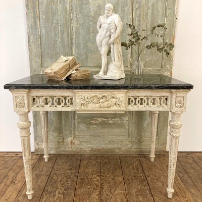 Large console d'époque Louis XVI