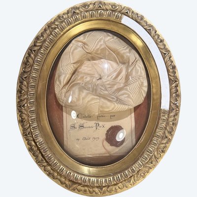 Relique De Saint Pie X -1909