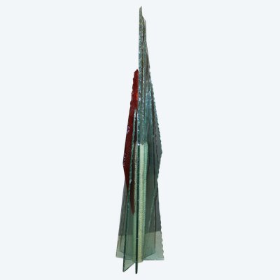 Importante Sculpture En Verre Par Thibault d'Aucuns XX