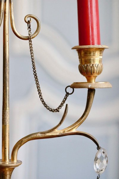 Coppia di candelabri svedesi