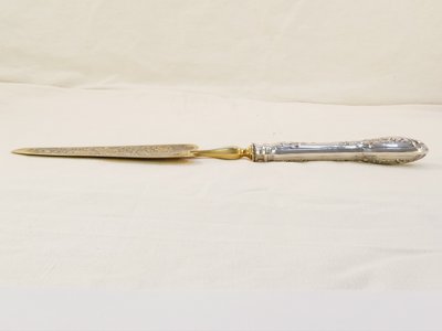 MASSIVE SILVER pie servers