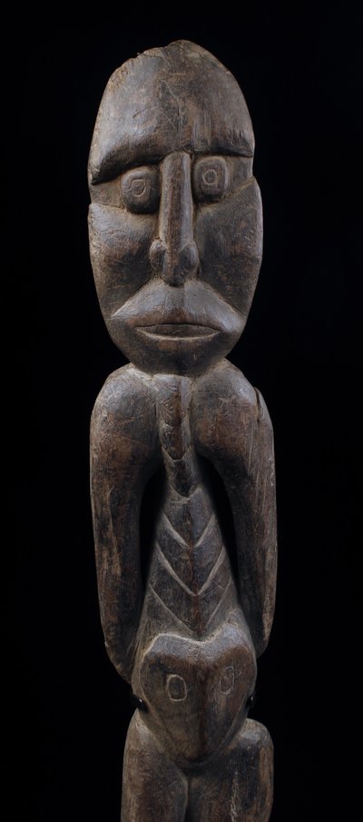 Ancestor figure, Oceanic art, tribal art, statue, Papua New Guinea, Oceania