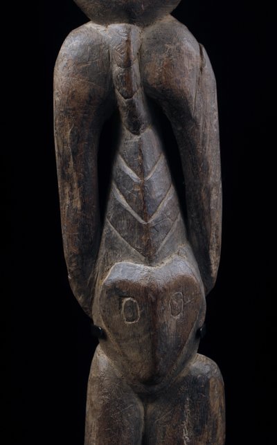 Ancestor figure, Oceanic art, tribal art, statue, Papua New Guinea, Oceania
