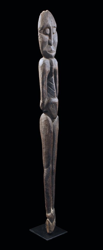 Ancestor figure, Oceanic art, tribal art, statue, Papua New Guinea, Oceania