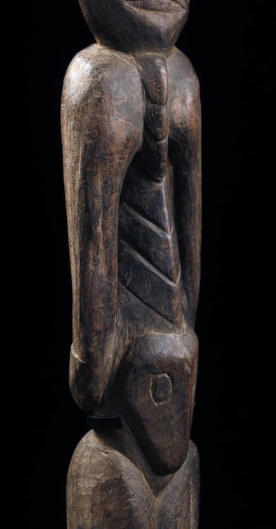 Ancestor figure, Oceanic art, tribal art, statue, Papua New Guinea, Oceania