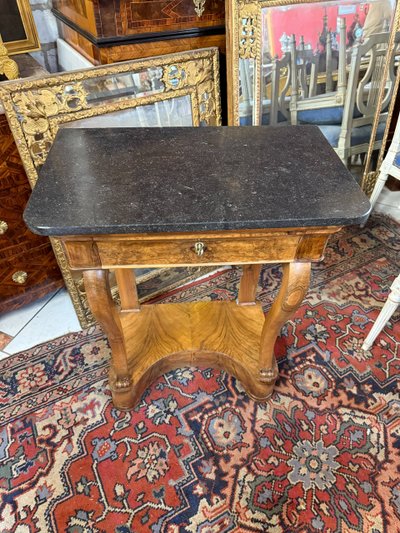 CONSOLLE RESTAURO EMPIRE IN NOCE