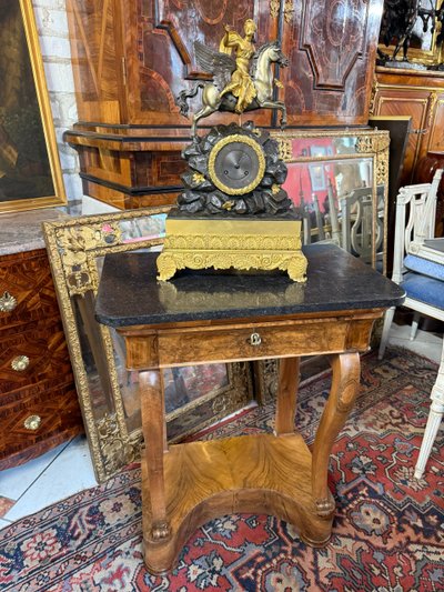 CONSOLLE RESTAURO EMPIRE IN NOCE