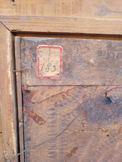 Italienische Schule, Madonna der göttlichen Liebe, auf Holz, 17./18. Jahrhundert