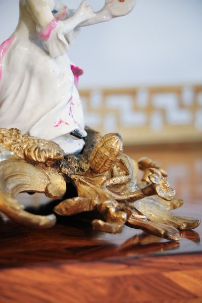 Small Watch Holder Candlestick Clock