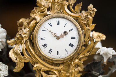 Small Watch Holder Candlestick Clock