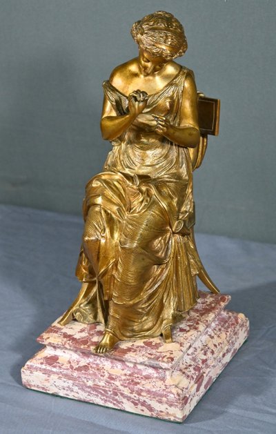 Bronzo con patina dorata “La Couture” – Inizio XX secolo