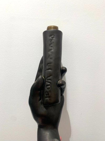Paire d’appliques sculpturales en céramique – Jean Marais  (1913-1998) 