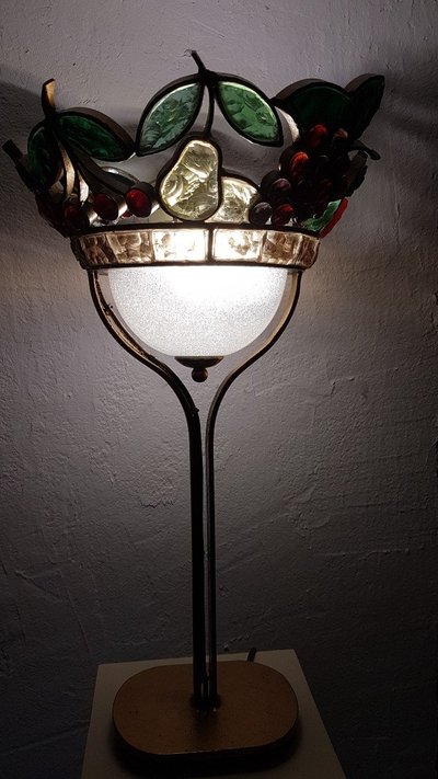 Lampe De Table Longobard  -  Année  70
