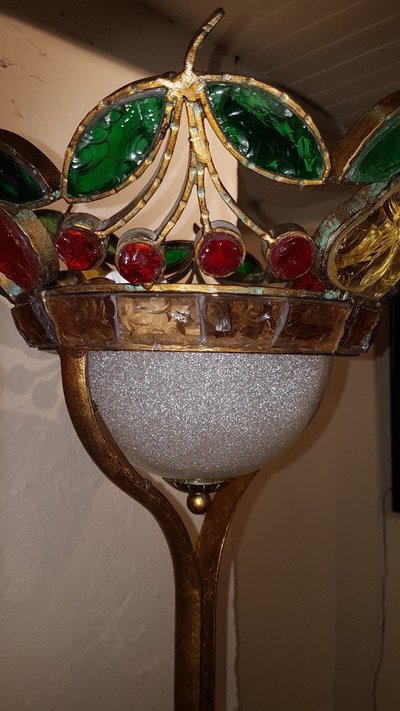 Lampe De Table Longobard  -  Année  70