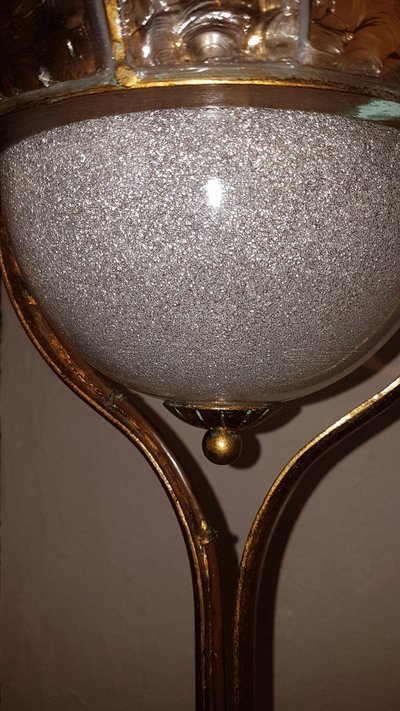 Lampe De Table Longobard  -  Année  70
