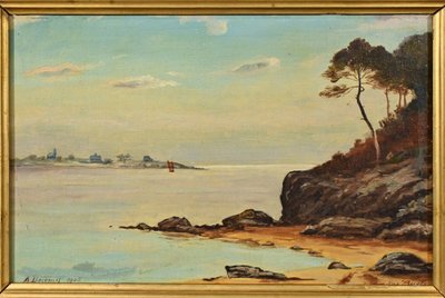 Ölgemälde, signiert A.Derémy – 1902