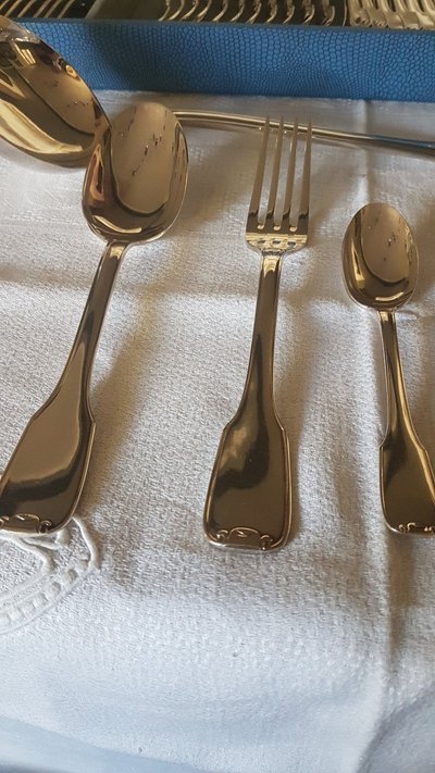 Ménagère Métal Argenté Art Déco De l'Orfèvre François Frionnet