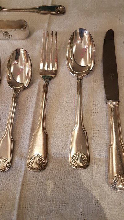Ménagère Métal Argenté 111 Pièces - Goldsmith Lcf ( Le Couvert Français)