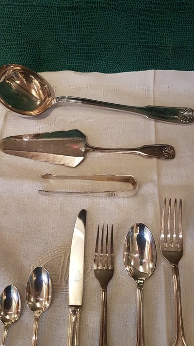 Ménagère Métal Argenté 111 Pièces - Goldsmith Lcf ( Le Couvert Français)