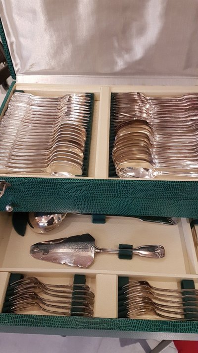 Ménagère Métal Argenté 111 Pièces - Goldsmith Lcf ( Le Couvert Français)