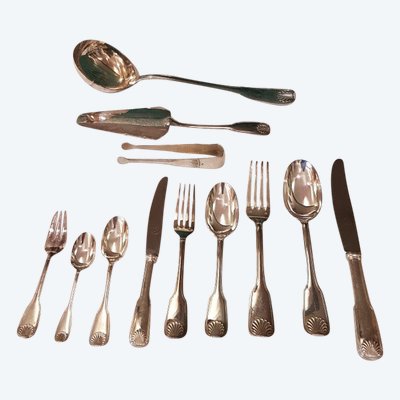 Ménagère Métal Argenté 111 Pièces - Goldsmith Lcf ( Le Couvert Français)