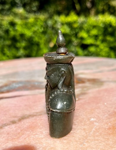 Tabatière en pierre dure, Chine, XIXème siècle