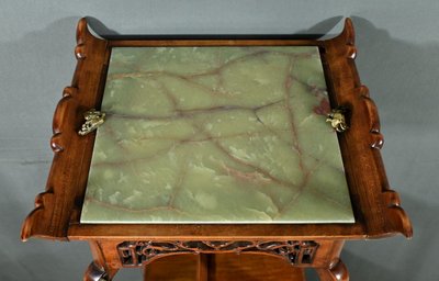 Asian stool in the Viardot style – Late 19th century