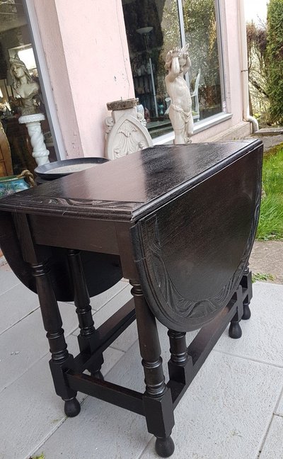 Table Gateleg  époque 19ème En Chêne