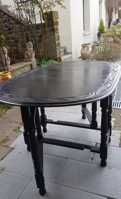 Table Gateleg  époque 19ème En Chêne