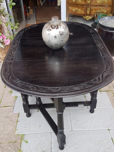 Table Gateleg  époque 19ème En Chêne