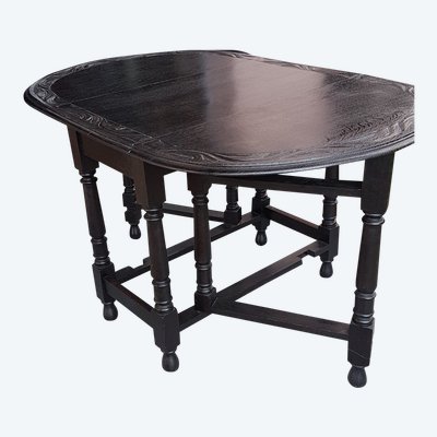 Table Gateleg  époque 19ème En Chêne