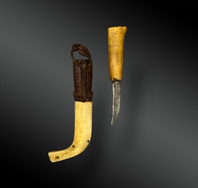 COUTEAU de CHASSE - Norvège, Suède, Finlande ou Russie - Première moitié du XXème siècle