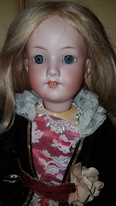 Puppe Kopf Porzellan Armand Marseille