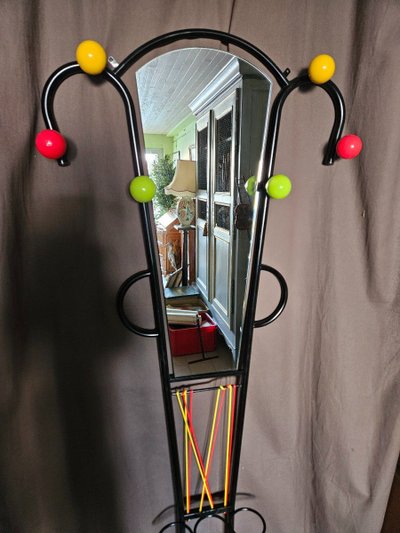 Roger Ferraud Metal Coat Rack -- 1950s - 1960s