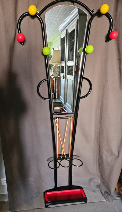 Roger Ferraud Metal Coat Rack -- 1950s - 1960s