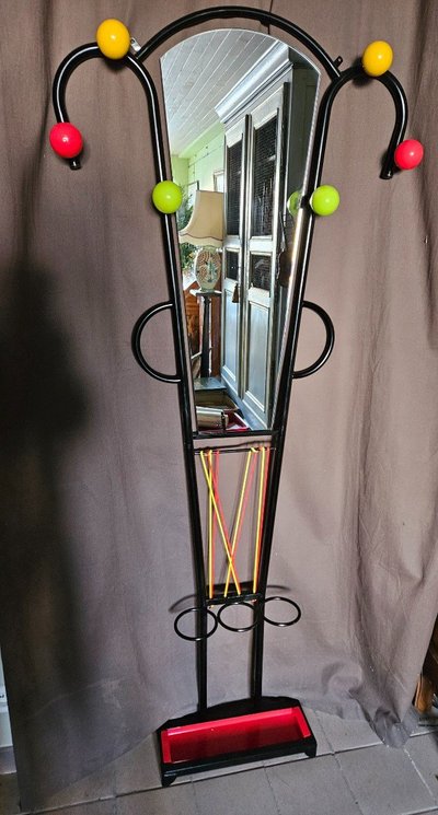 Roger Ferraud Metal Coat Rack -- 1950s - 1960s