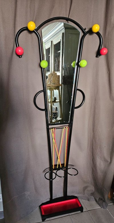 Roger Ferraud Metal Coat Rack -- 1950s - 1960s